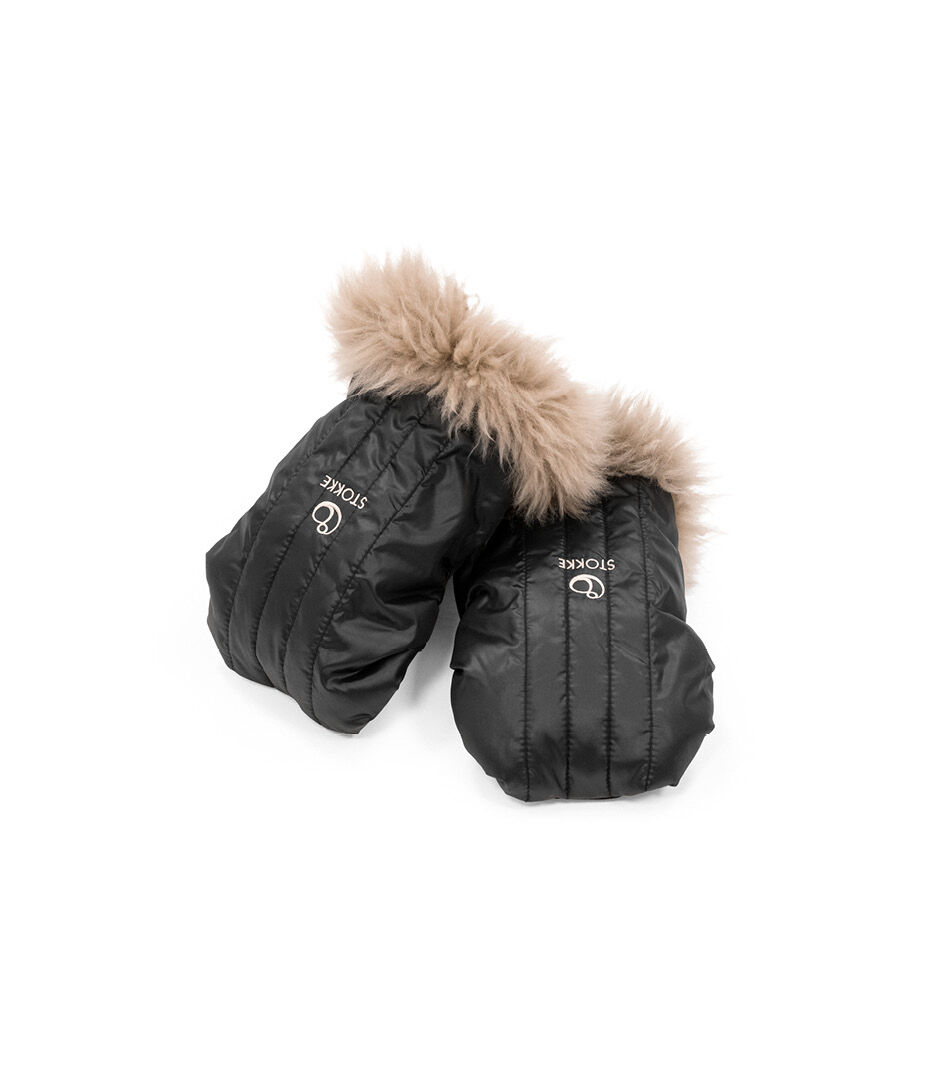 Stokke® Stroller Mittens, Onyx Black. Part of Stokke® Stroller Winter Kit. galery image 1